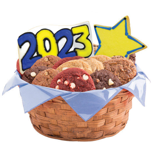 W362 - Congrats Grad Basket Cookie Basket