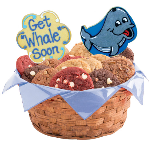 W414 - Get Whale Soon Basket Cookie Basket