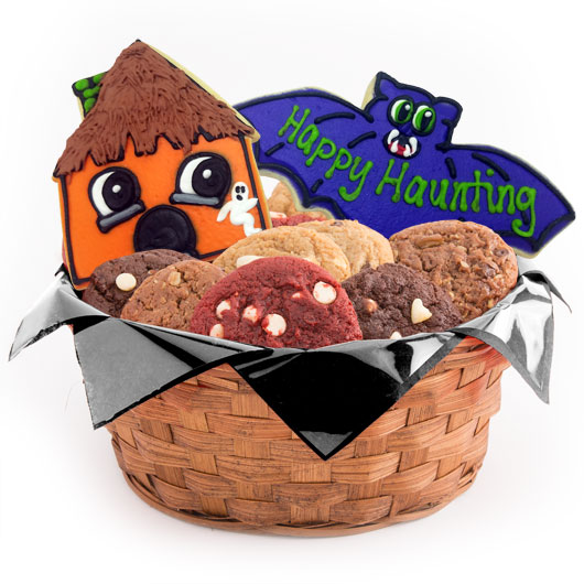 W466 - Happy Haunting Basket Cookie Basket