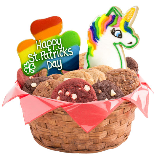 W472 - Magical St Patrick’s Day Basket Cookie Basket