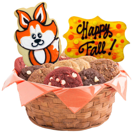 W485 - Happy Fall Basket Cookie Basket