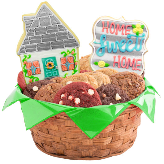 W495 - Home Sweet Home Basket Cookie Basket