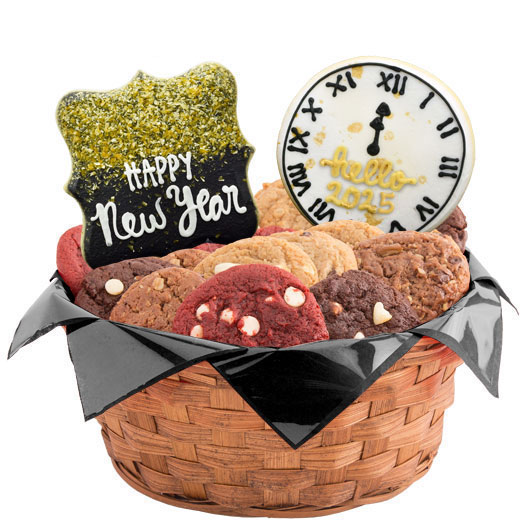 W499 - Pop Fizz Clink Basket Cookie Basket