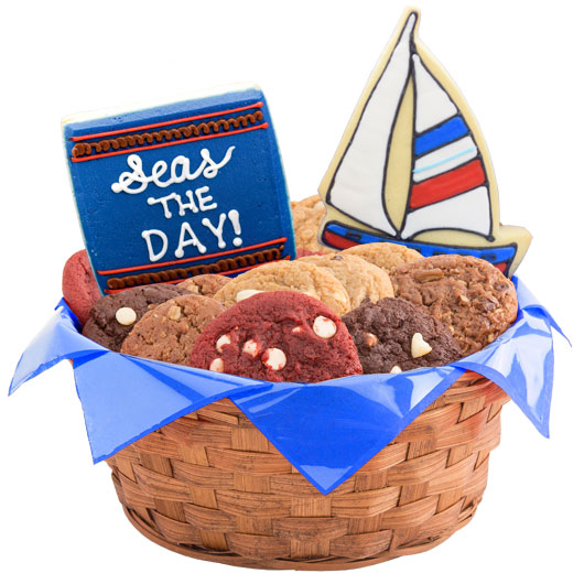 W514 - Seas the Day Basket Cookie Basket