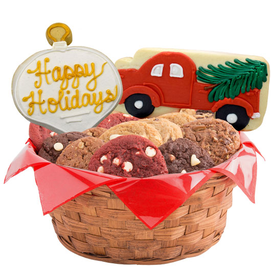 Home for the Holidays Cookie Basket