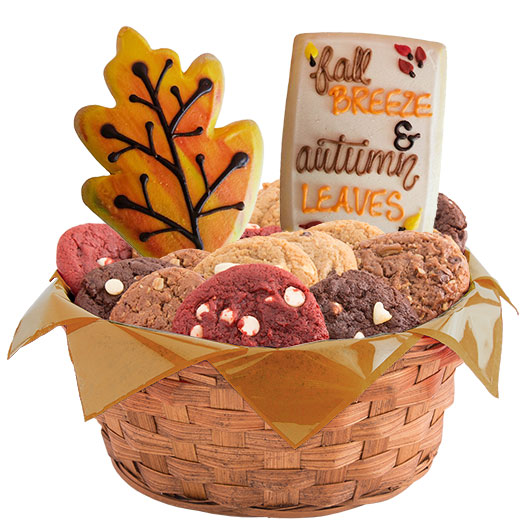 W551 - Fall Breeze Cookie Basket  Cookie Basket