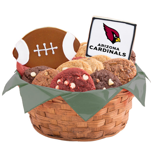 WNFL1-ARI - Football Basket - Arizona Cookie Basket