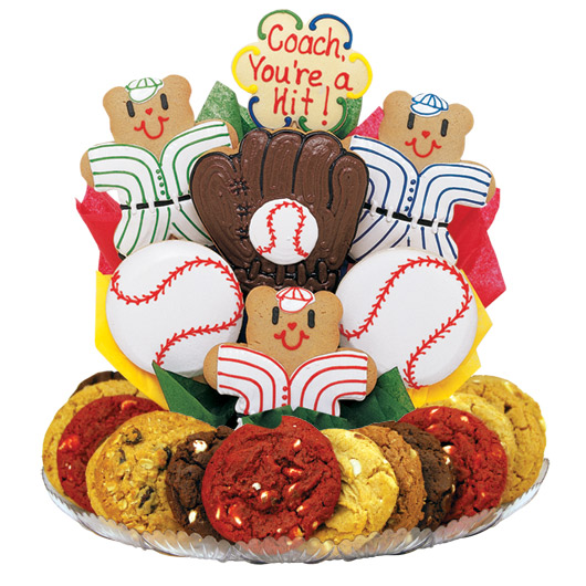 Baseball Gourmet Gift Basket