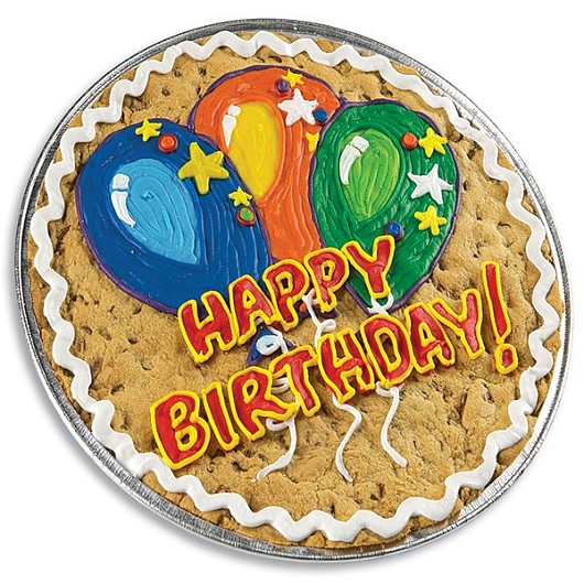 PC16 - Birthday Balloons Cookie Cake Cookie Cake