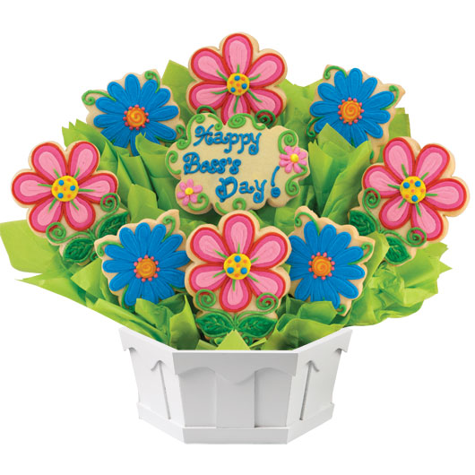 A305 - Bloomin' Boss's Week Cookie Bouquet