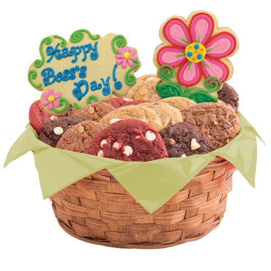 W305 - Bloomin' Boss's Week Basket Cookie Basket