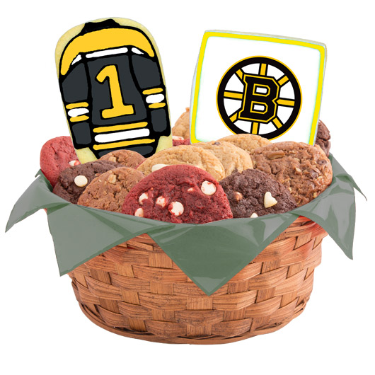 Hockey Cookie Basket - Boston