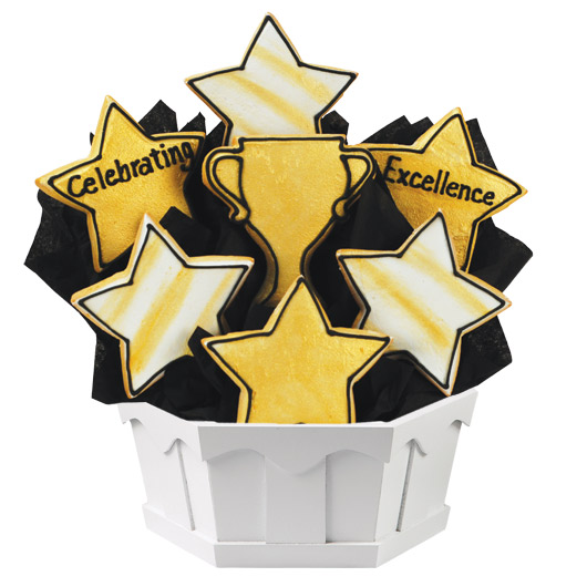 A154 - Celebrating Excellence Cookie Bouquet