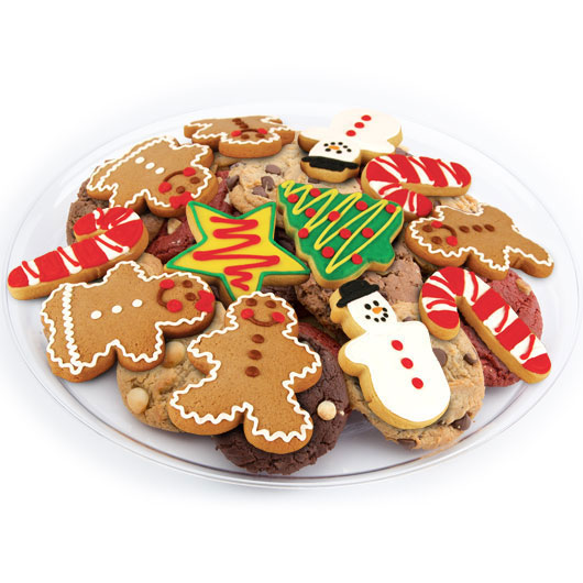 Christmas cookie plate deals