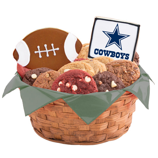 NFL Dallas Cowboys Cookie Basket