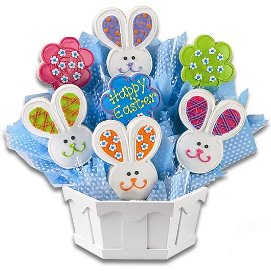 Send Adorable Easter Cookies and Baskets