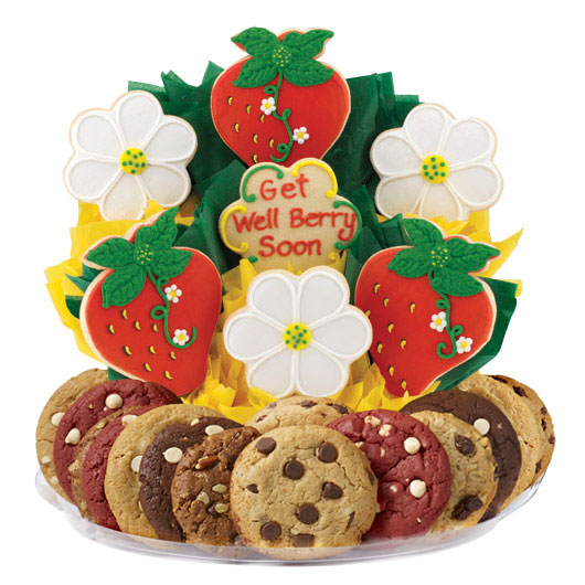 B256 - Get Well Berry Soon BouTray™ Cookie Boutray