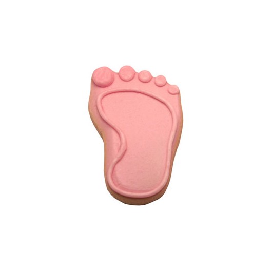 CFG11 - Baby Girl Footprint Cookie Favors Cookie Favors