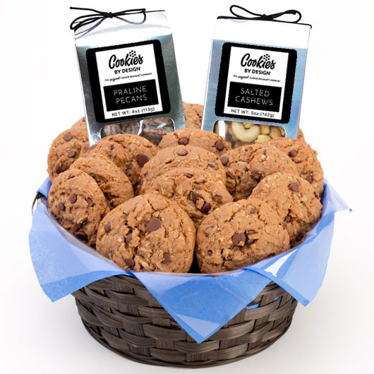 AG27-MIL - Millionaire Gourmet Combo Basket - Two Dozen Gourmet Cookies
