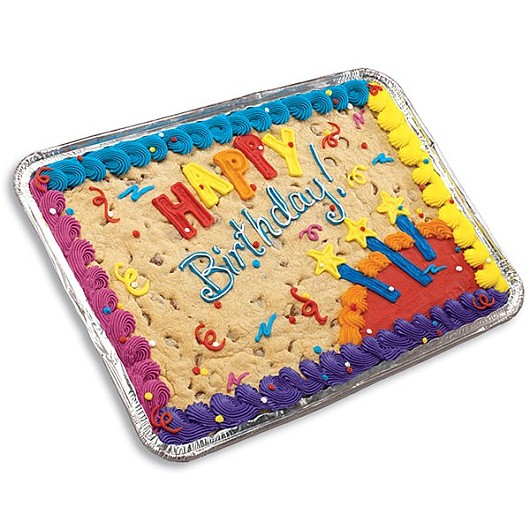 SHT3 - Happy Birthday Sheet Cookie Cookie Cake