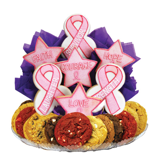 B384 - Hope, Faith, Love, Awareness BouTray™ Cookie Boutray