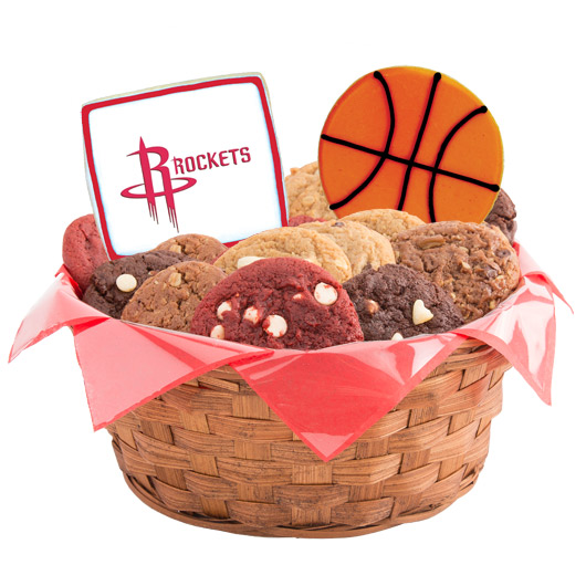 Pro Cookie Basketball Cookie Basket - Houston