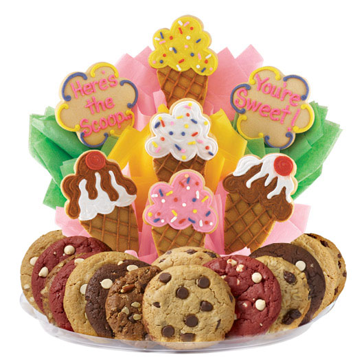 B4 - Ice Cream Cones BouTray™ Cookie Boutray