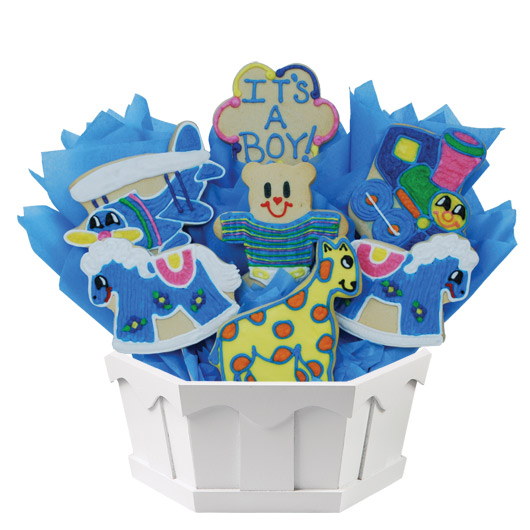 A15 - It's a Boy Cookie Bouquet