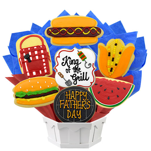 A361 - Father's Day King Of The Grill Cookie Bouquet