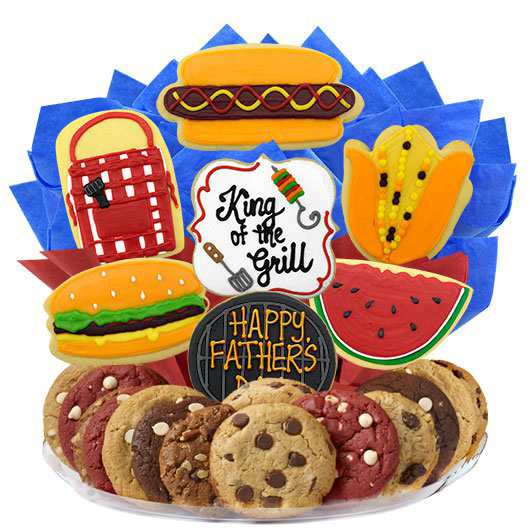 B361 - Father's Day King Of The Grill BouTray™ Cookie Boutray