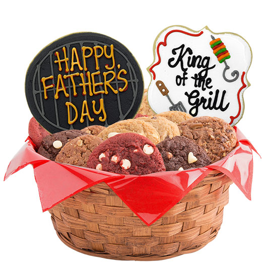 W361 - Father's Day King Of The Grill Basket Cookie Basket