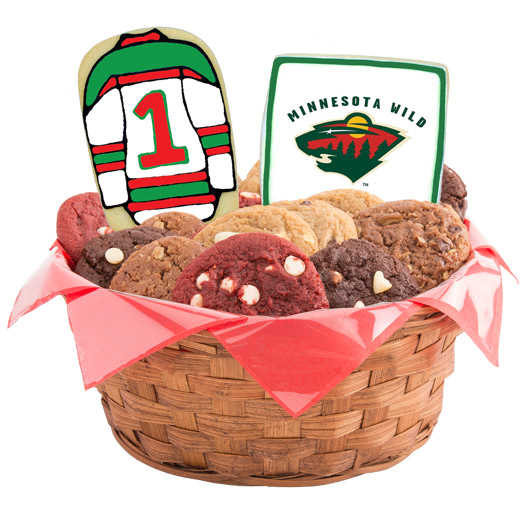 NHL Minnesota Wild Cookie Gift Box (Rectangle)