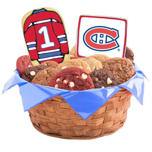 Hockey Cookie Basket - Montreal