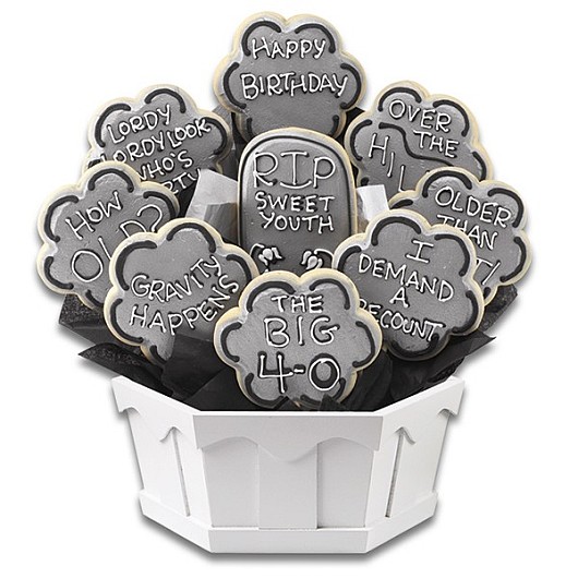 A155 - Older Than Dirt Cookie Bouquet