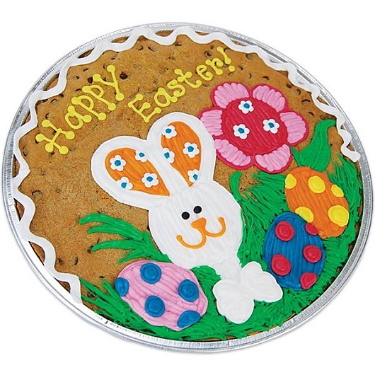 PC25 - Patchwork Bunny Cookie Cake Cookie Cake