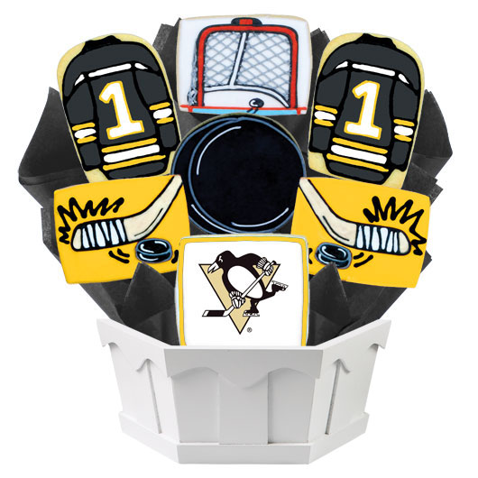 NHL Pittsburgh Penguins Cookie Bouquet