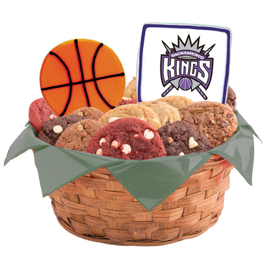 Pro Cookie Basketball Cookie Basket - Sacramento