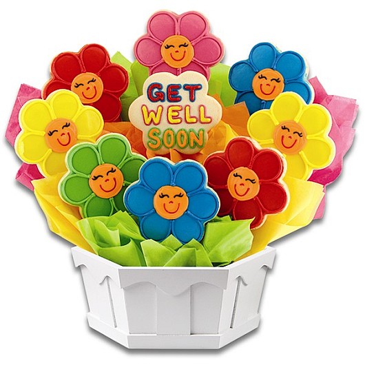 Get Well Souper Soon Basket - Cookie Bouquets