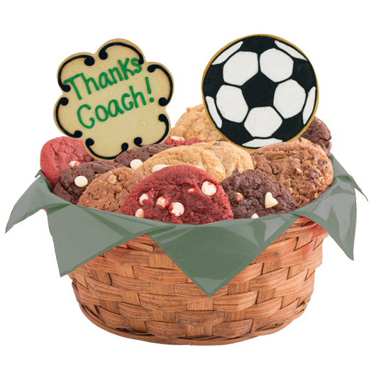 Soccer Thank You Cookie Basket
