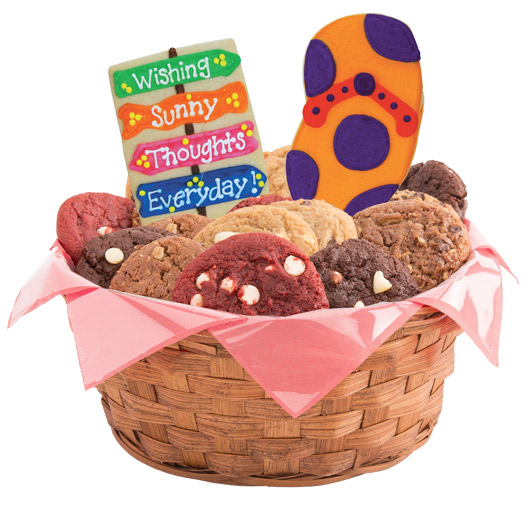 Sunny Thoughts Cookie Basket