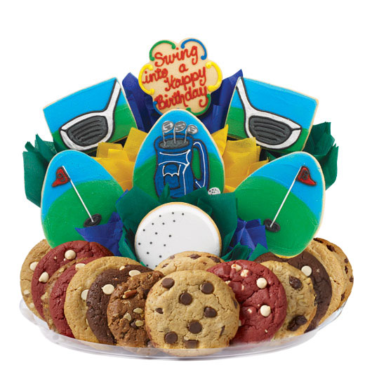 B203 - Swing into a Happy Birthday BouTray™ Cookie Boutray