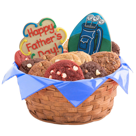 W216 - Tee-rific Dad Basket Cookie Basket