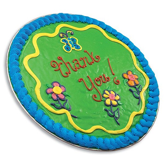 PC6 - Thank You Iced Cookie Cake Cookie Cake