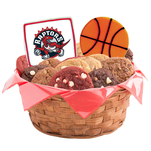 Pro Cookie Basketball Cookie Basket - Toronto