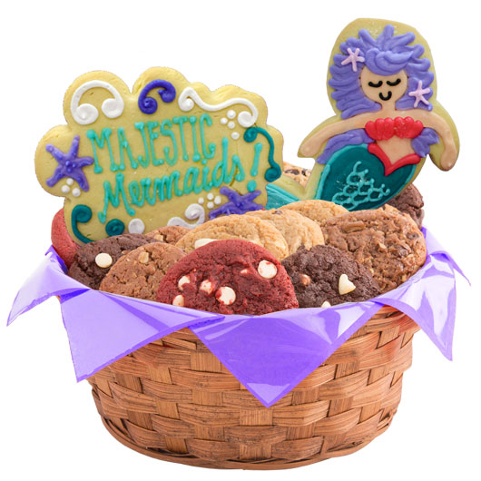 Majestic Mermaids Cookie Basket