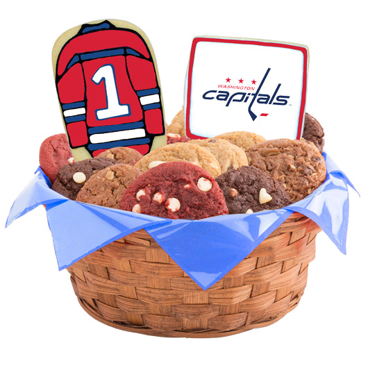 Hockey Cookie Basket - Washington