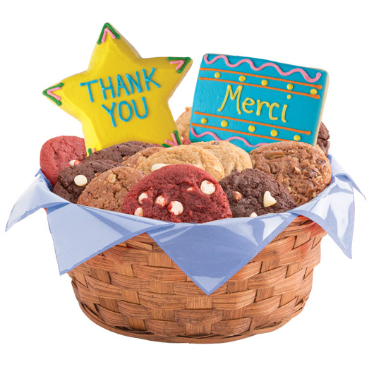 W112 - World of Thanks Basket Cookie Basket