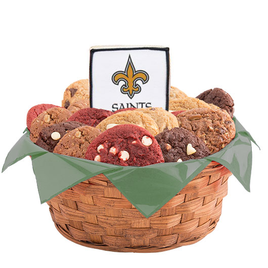 NFL New Orleans Saints Cookie Basket