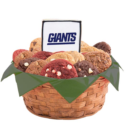 NFL New York Giants Cookie Basket